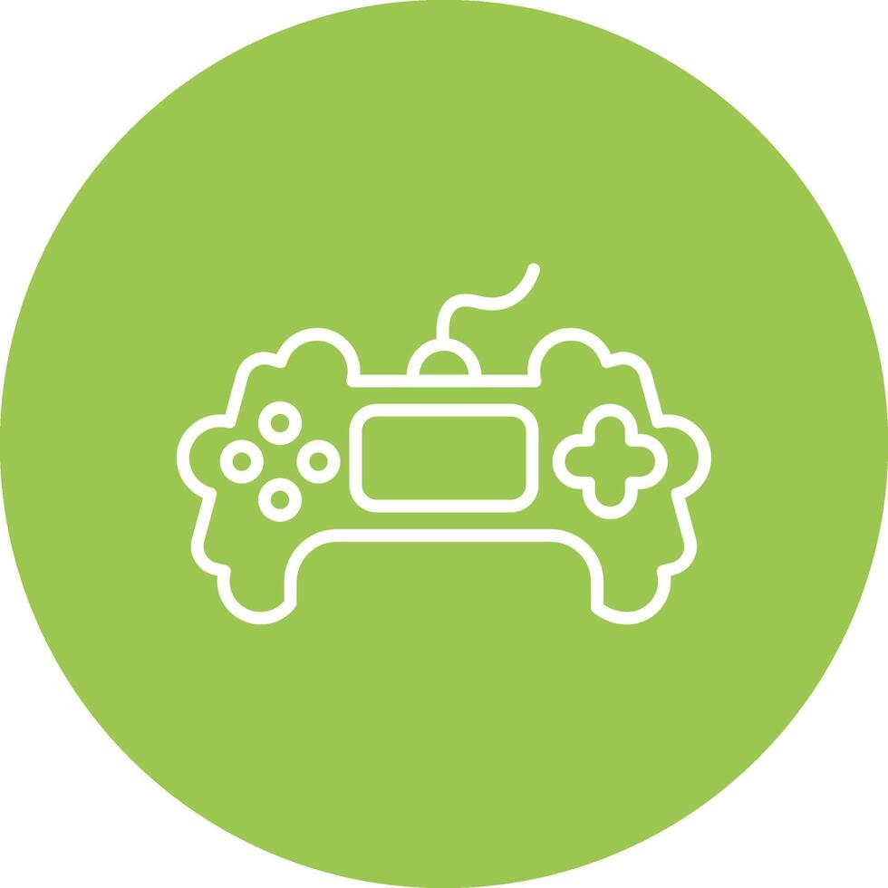 Game Line Multi Circle Icon vector