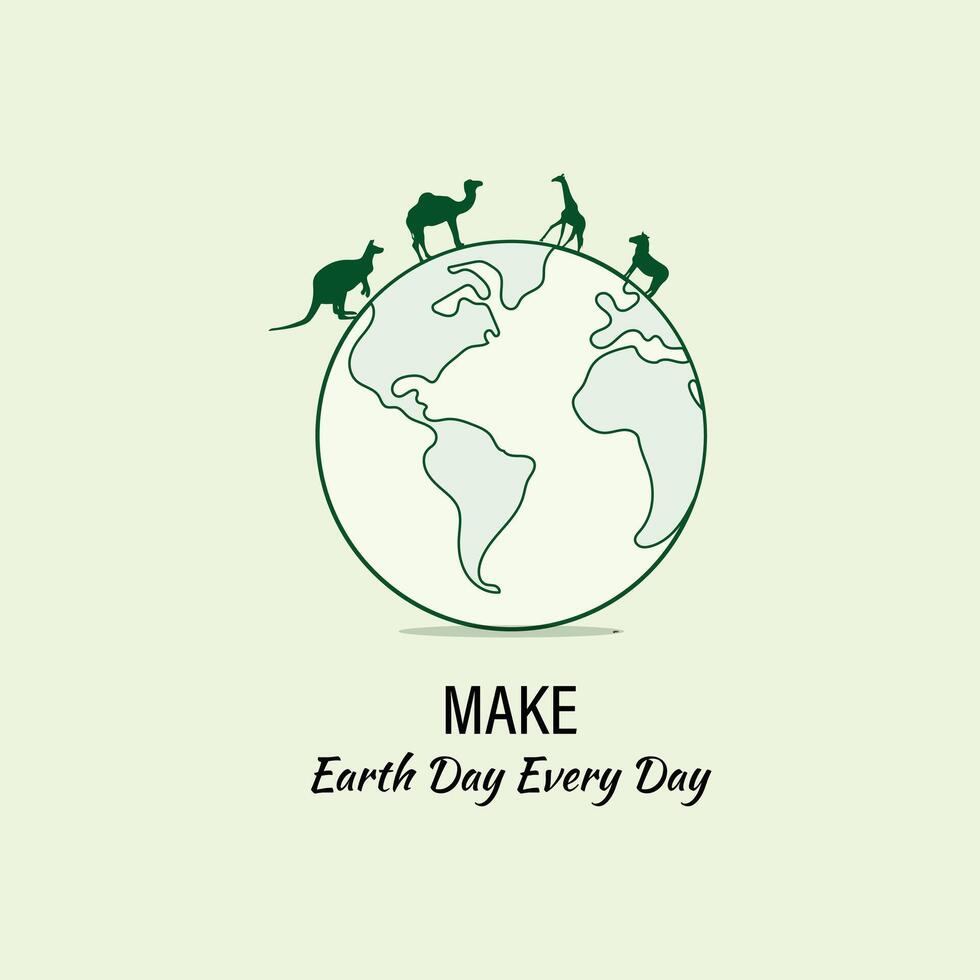 Restore Earth Save the Planet T-Shirt vector