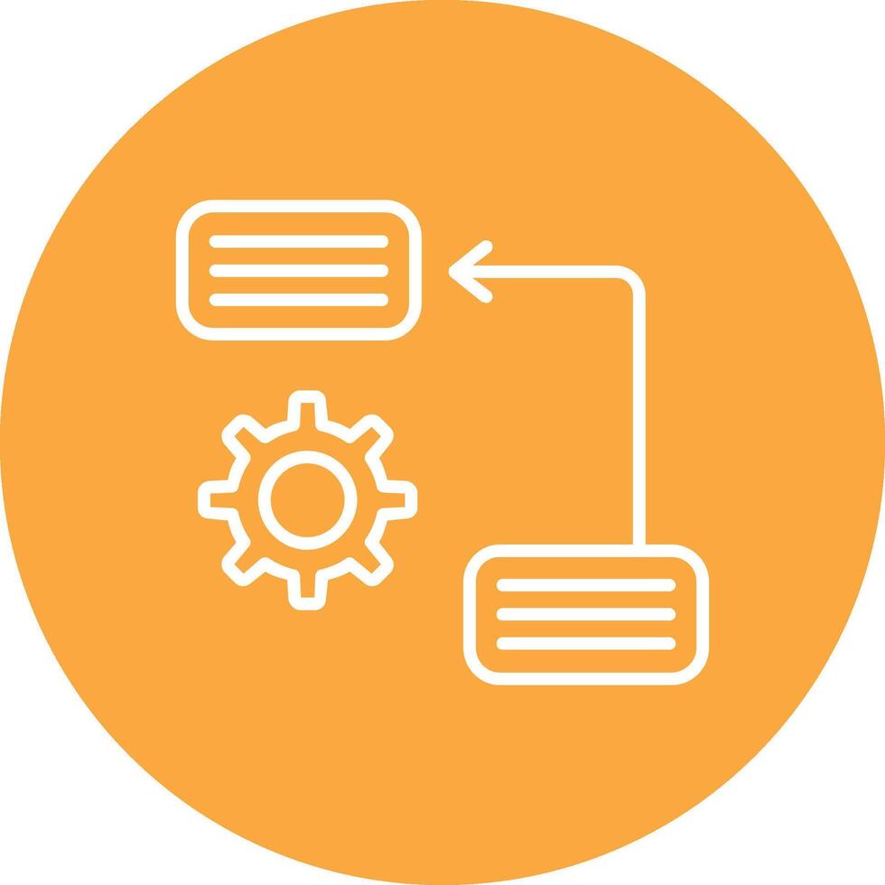 Prioritize Line Multi Circle Icon vector