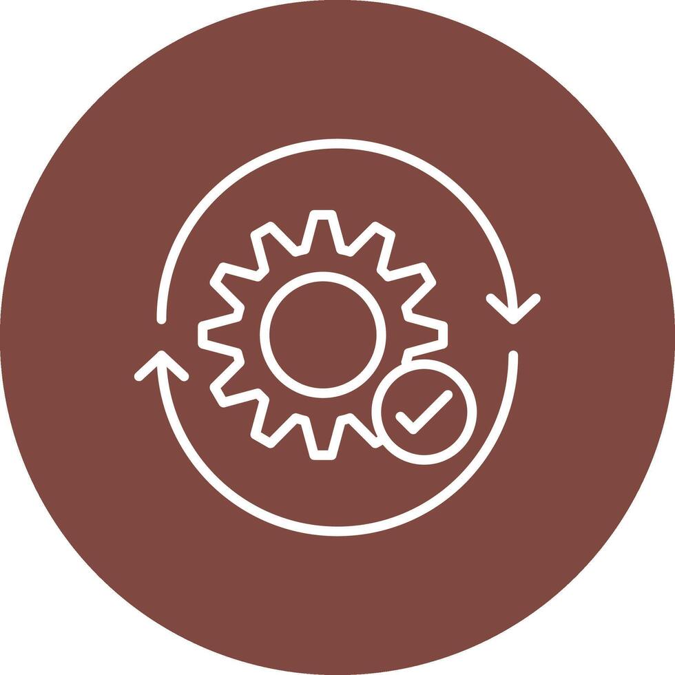 Lifecycle Line Multi Circle Icon vector