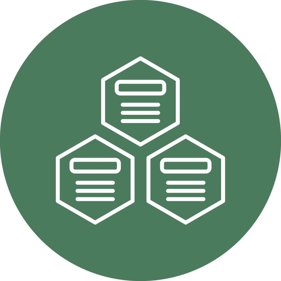Infographic Elements Line Multi Circle Icon vector