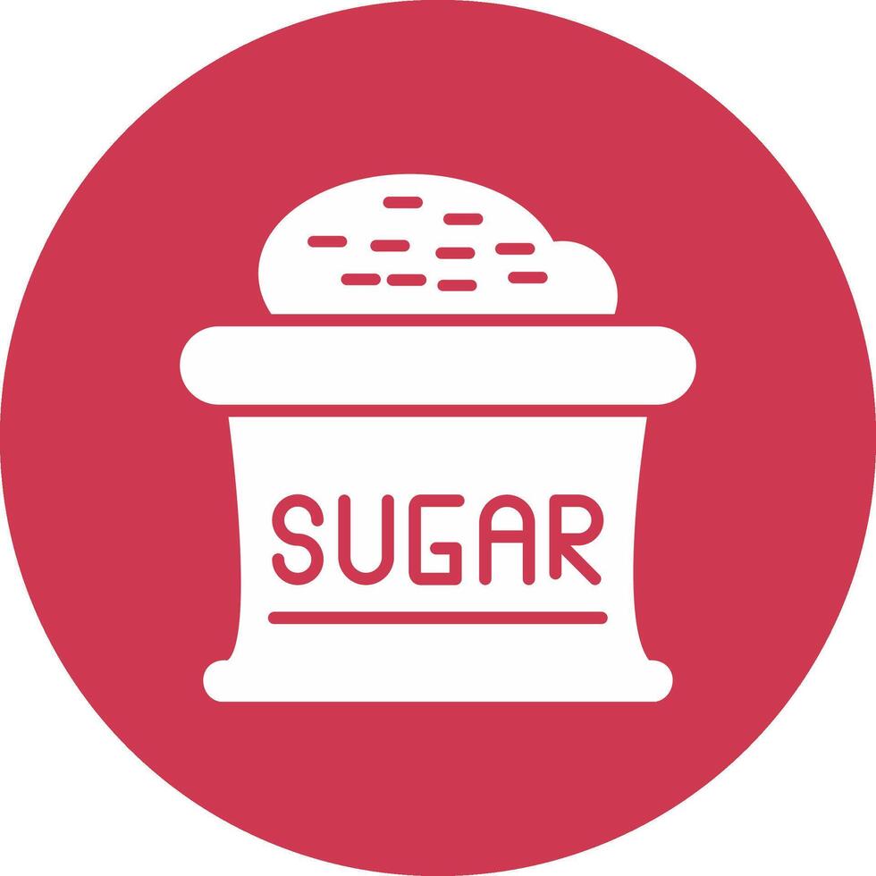 Sugar Glyph Multi Circle Icon vector