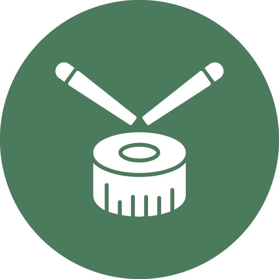 Sushi Glyph Multi Circle Icon vector