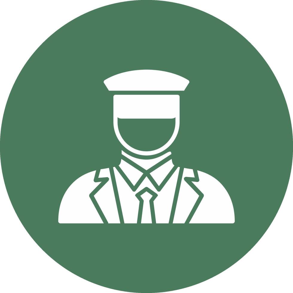 Tarin Driver Glyph Multi Circle Icon vector