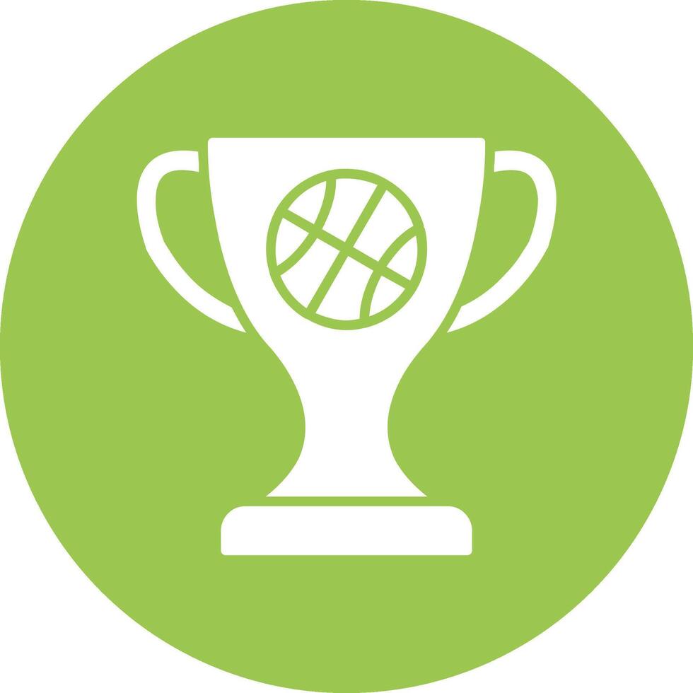 Basketball Glyph Multi Circle Icon vector