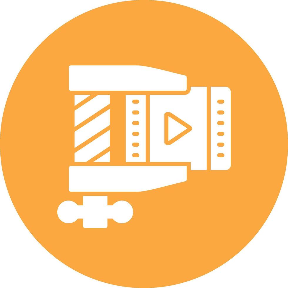 Compress Glyph Multi Circle Icon vector