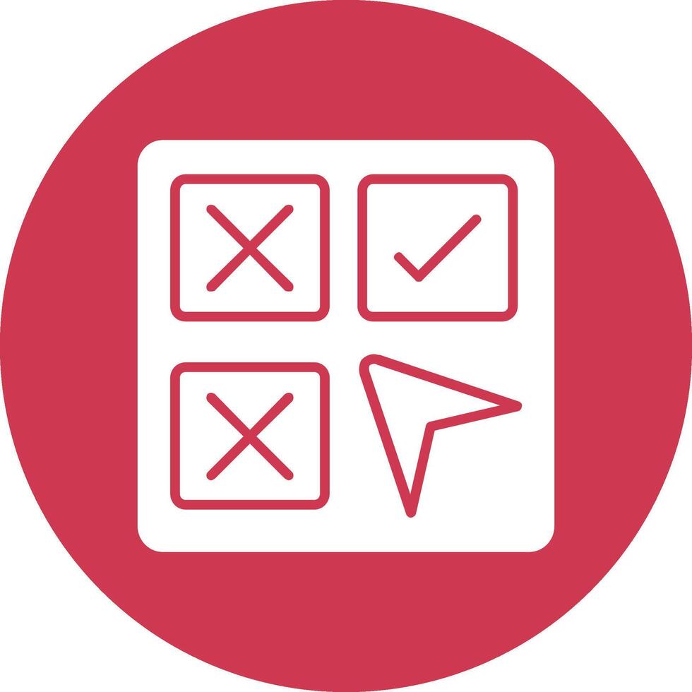 Selection Glyph Multi Circle Icon vector