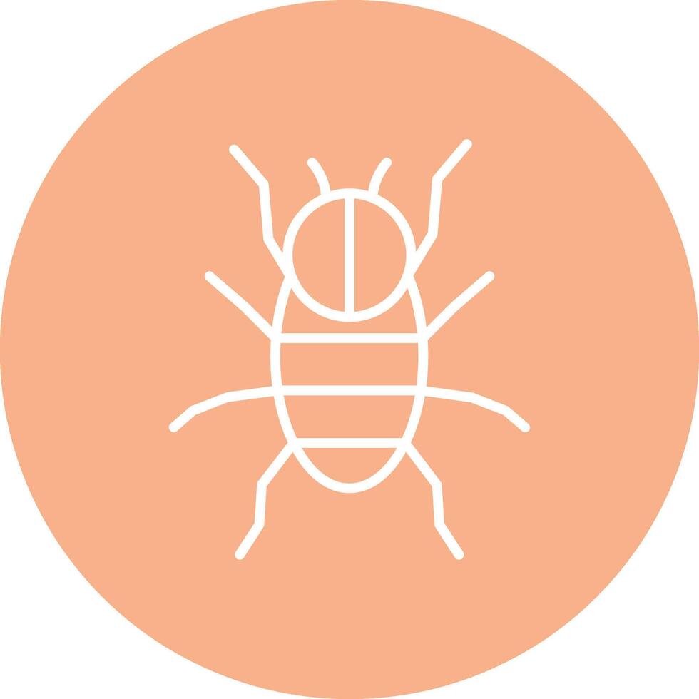 Spider Line Multi Circle Icon vector