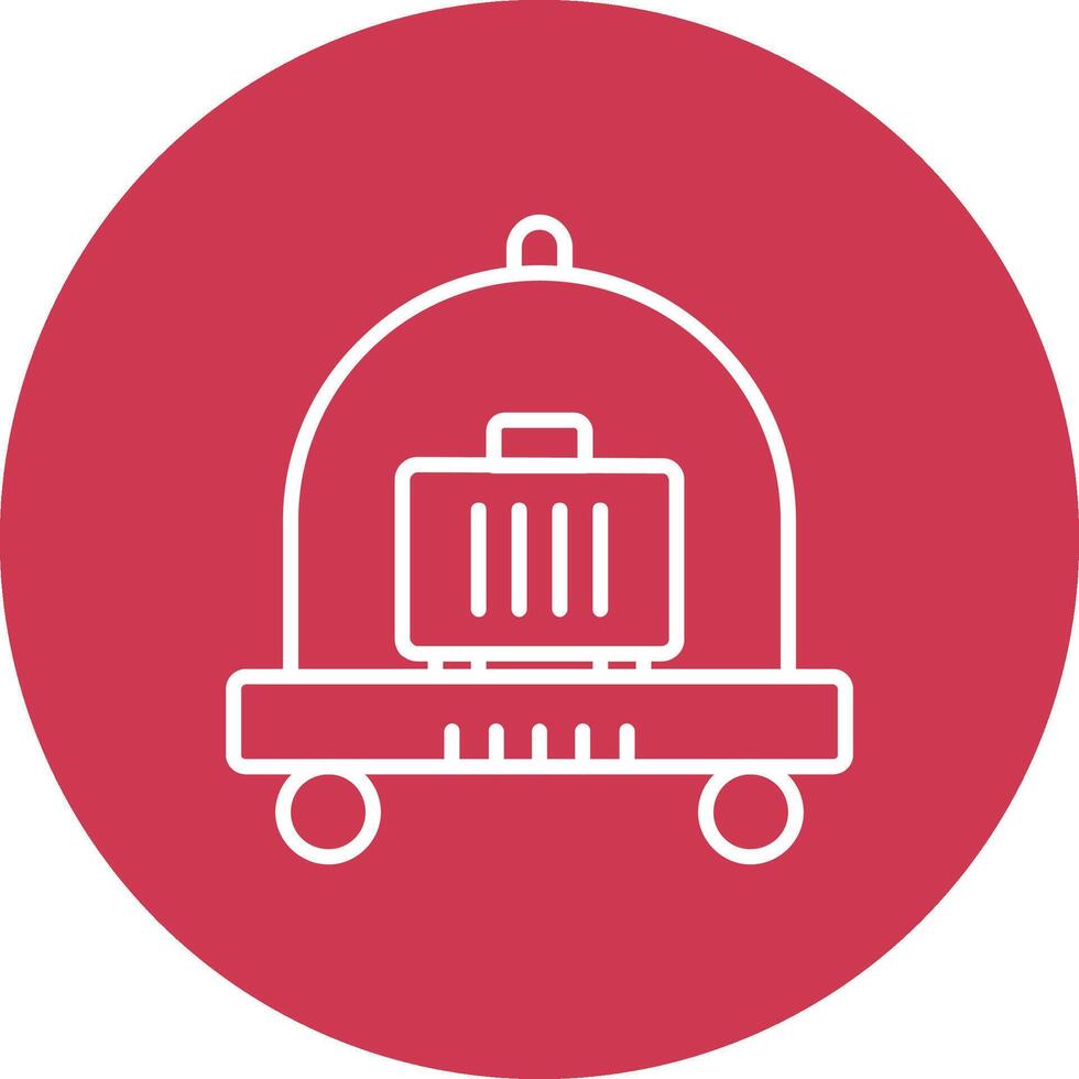 Cart Line Multi Circle Icon vector