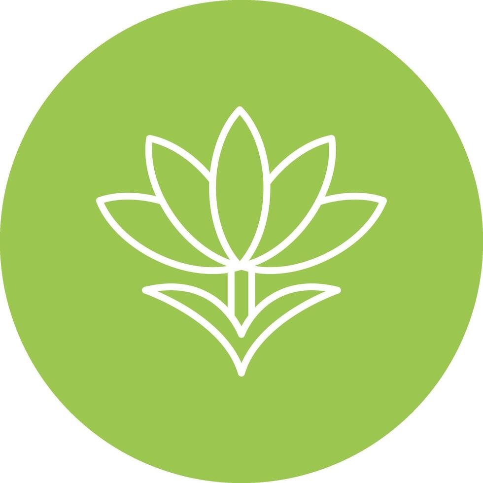 Saffron Line Multi Circle Icon vector