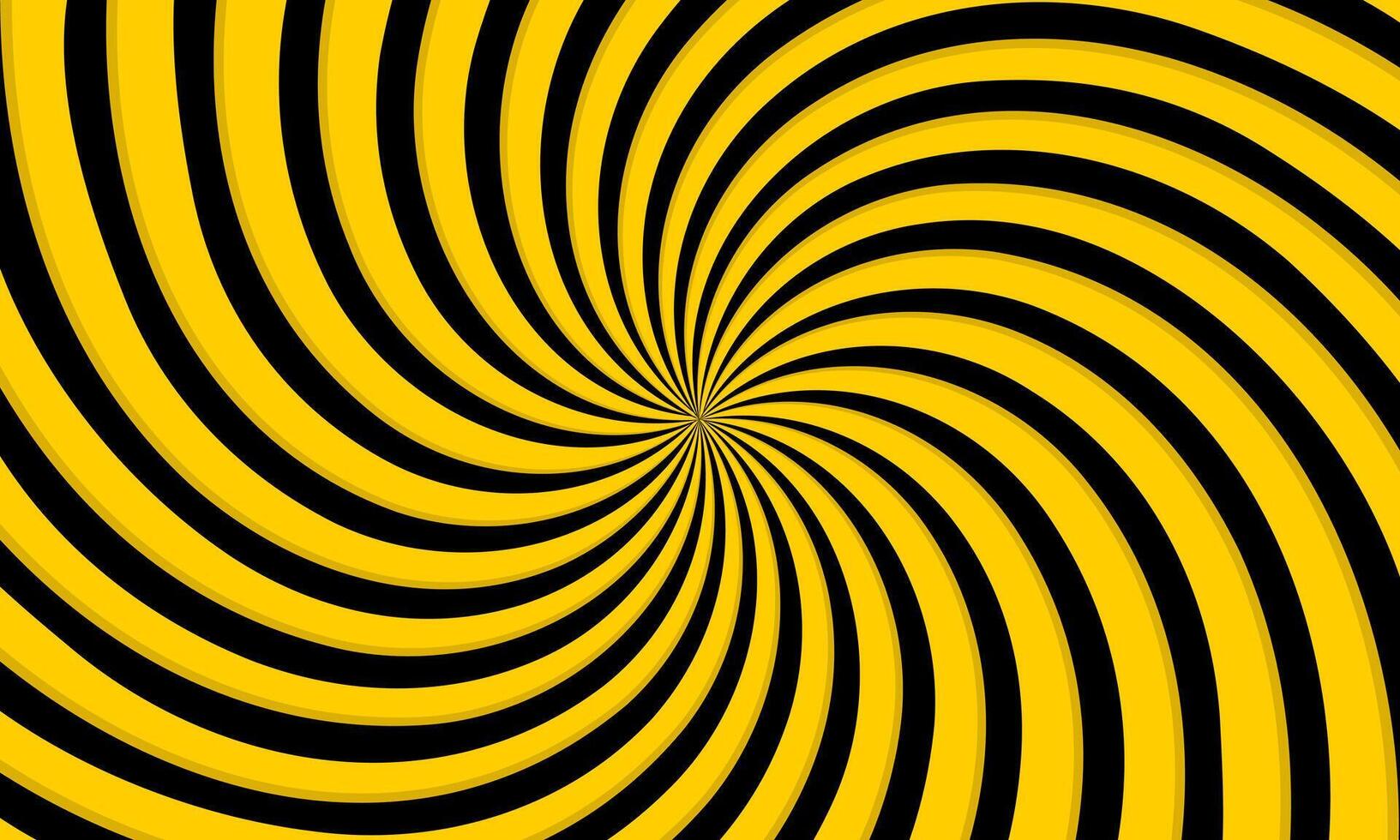 Twisted Black Yellow Background. Very suitable for poster backgrounds, pop up designs, and so on vector