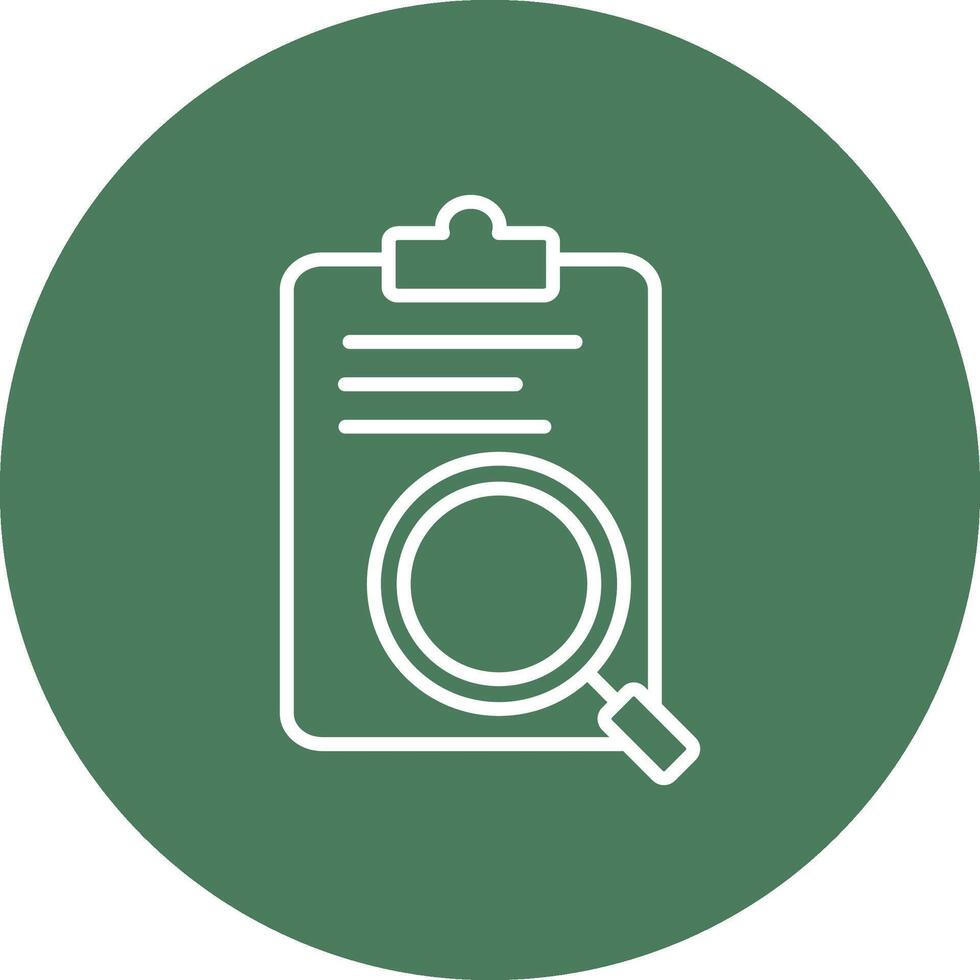 Review Line Multi Circle Icon vector