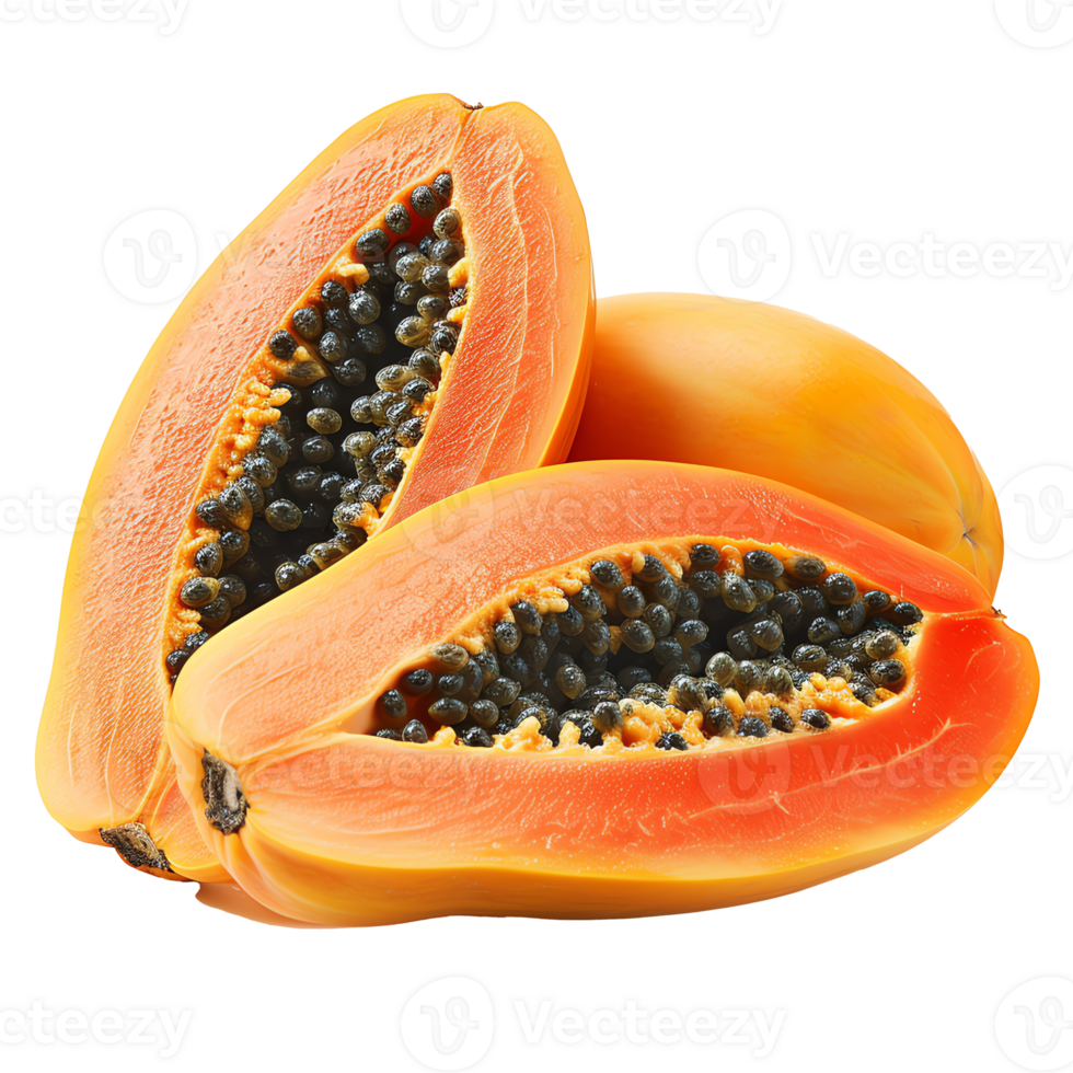 färsk papaya transparent png