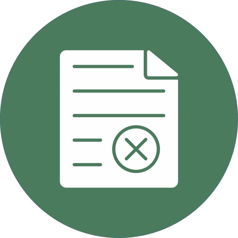 File Format Glyph Multi Circle Icon vector