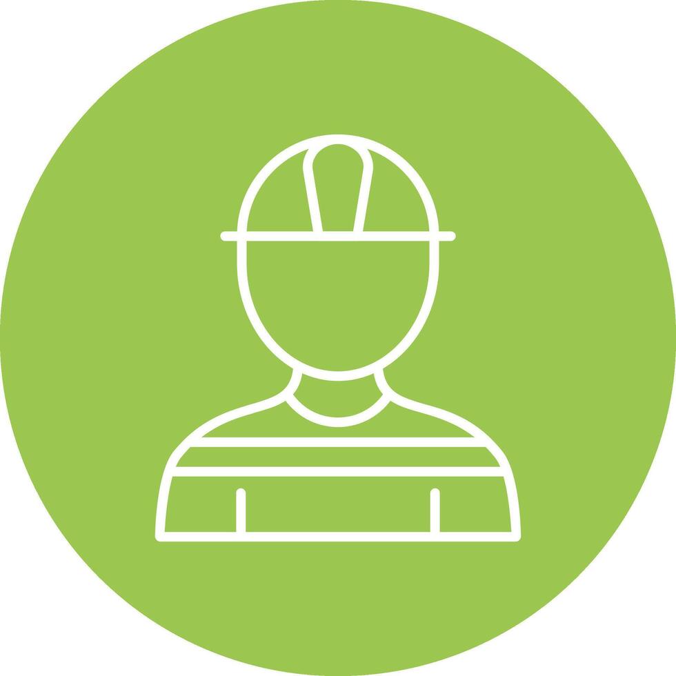Architect Line Multi Circle Icon vector