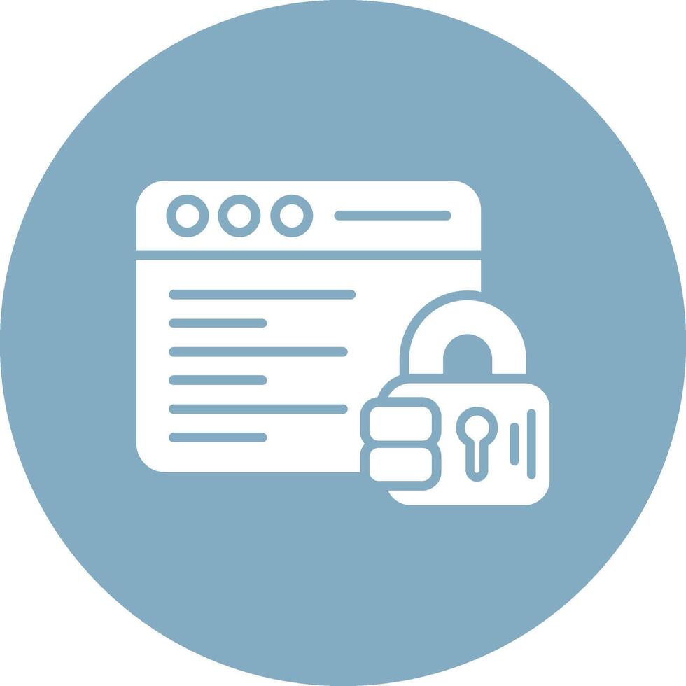 Programming Glyph Multi Circle Icon vector
