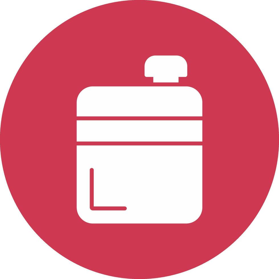 Flask Glyph Multi Circle Icon vector