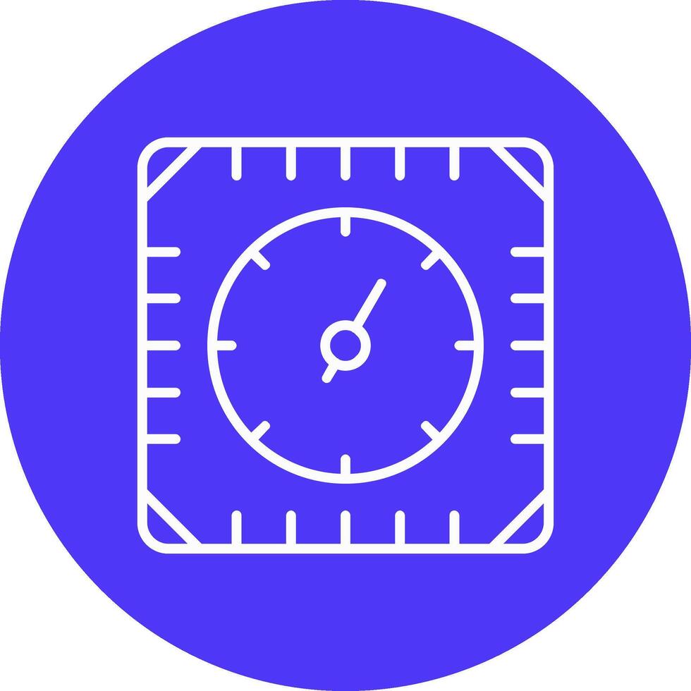 Gauge Line Multi Circle Icon vector