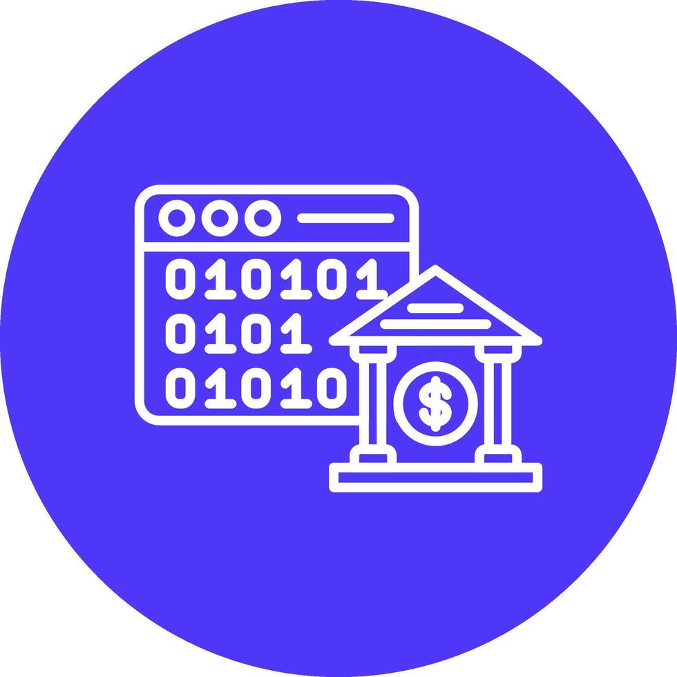 Browser Line Multi Circle Icon vector