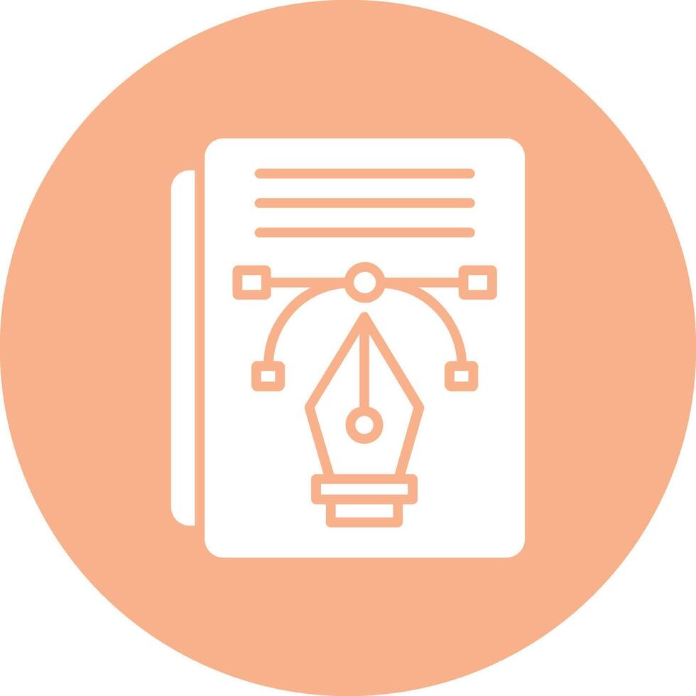 Glyph Multi Circle Icon vector
