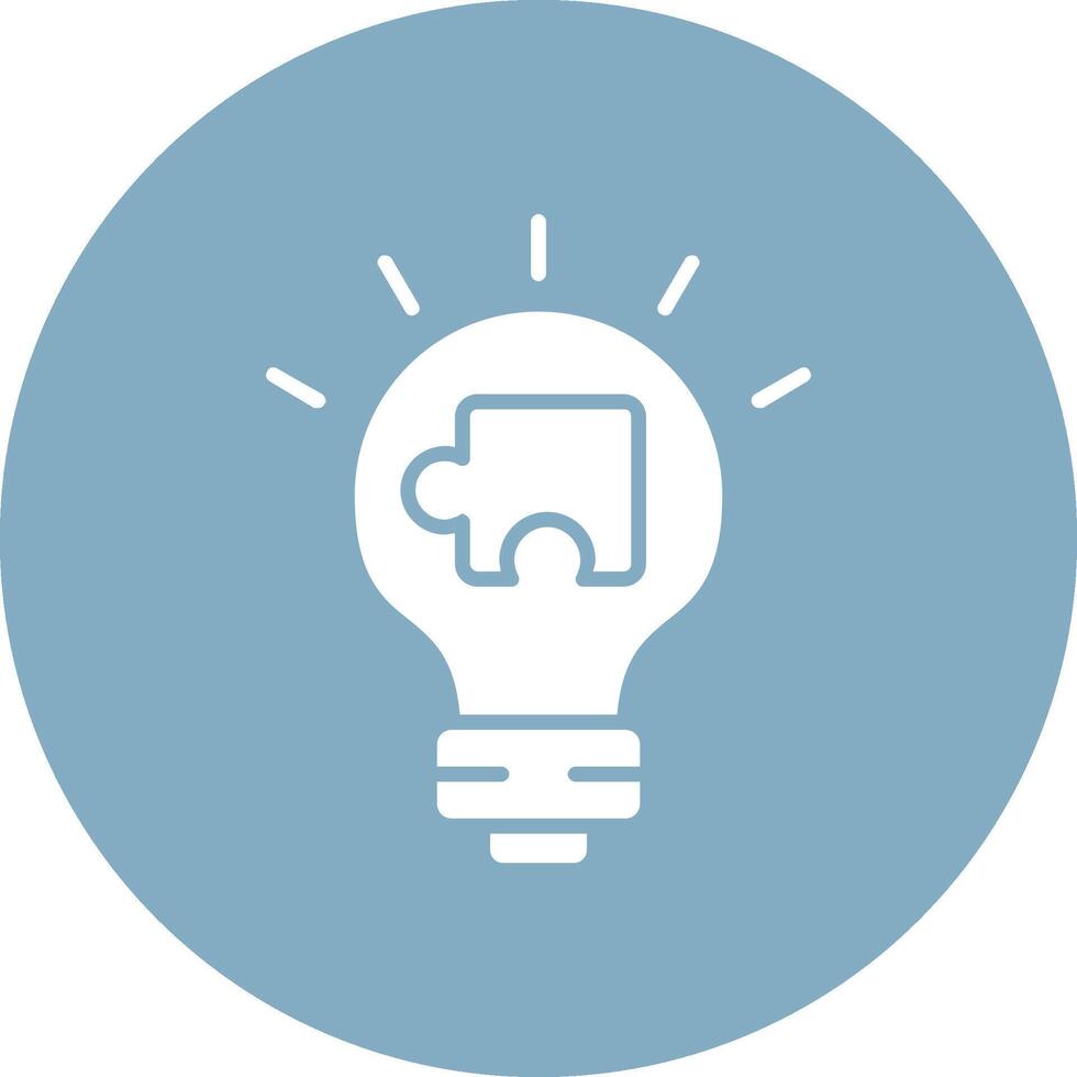 Solution Glyph Multi Circle Icon vector