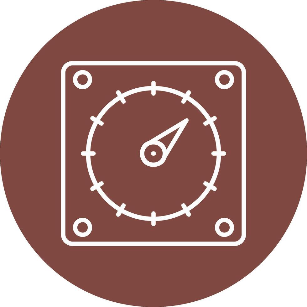 Timer Line Multi Circle Icon vector