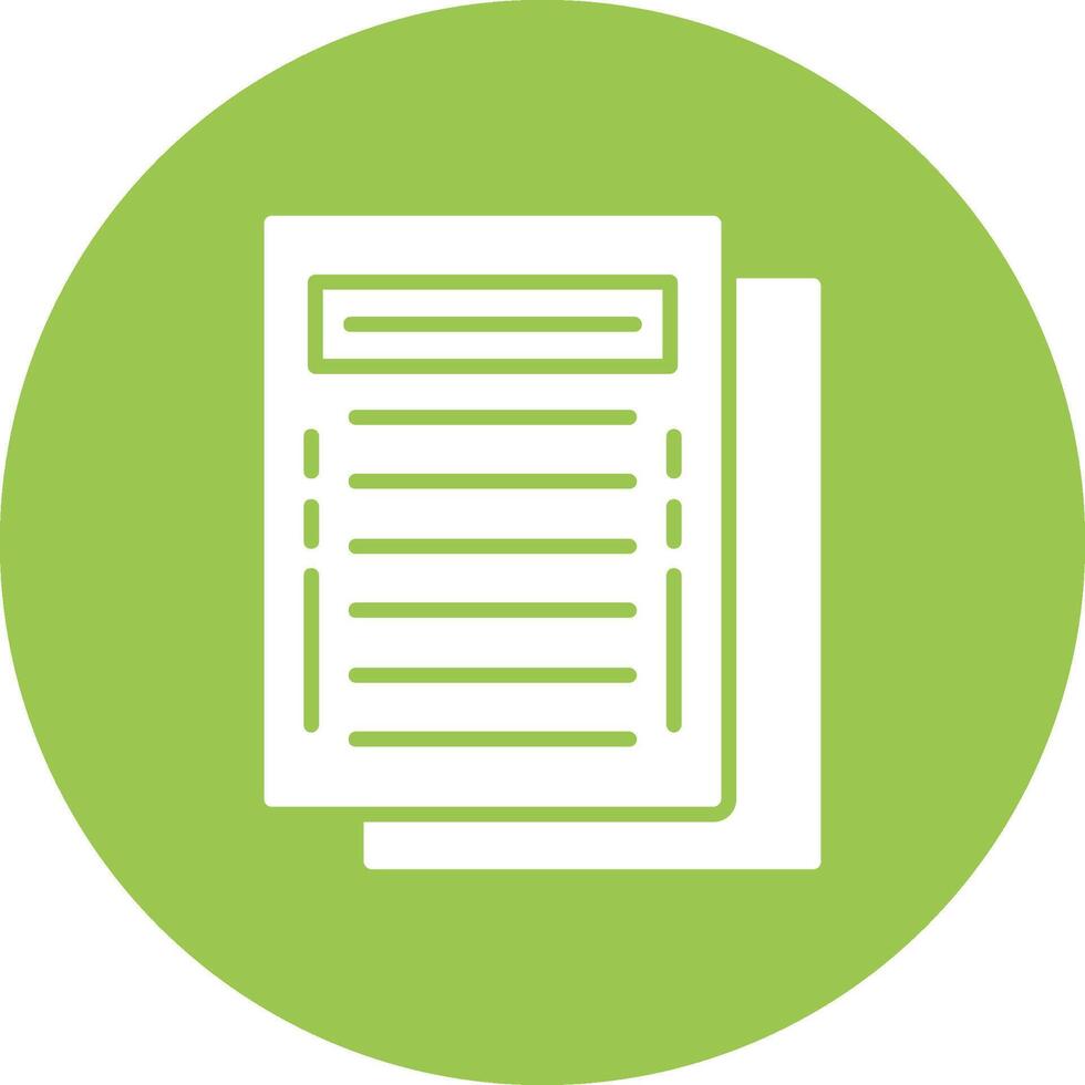 Task Glyph Multi Circle Icon vector