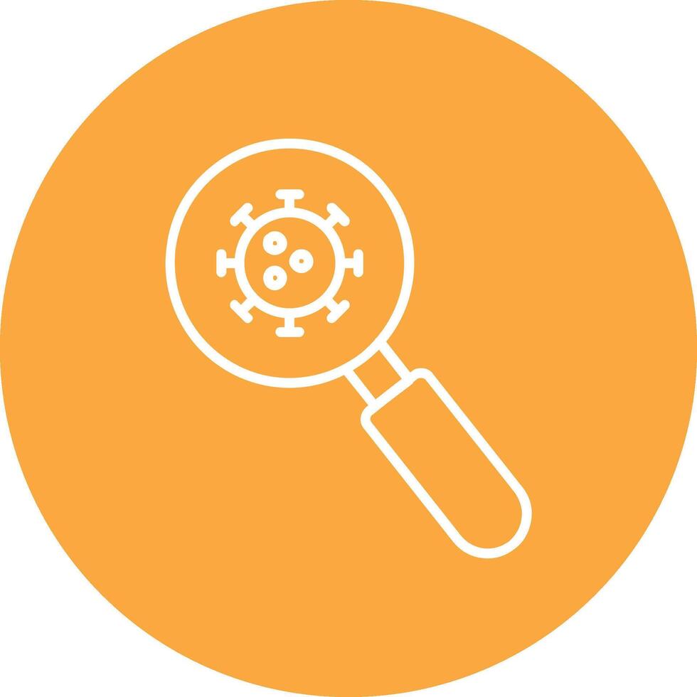 Detection Line Multi Circle Icon vector