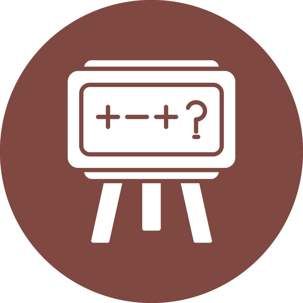 Theory Glyph Multi Circle Icon vector