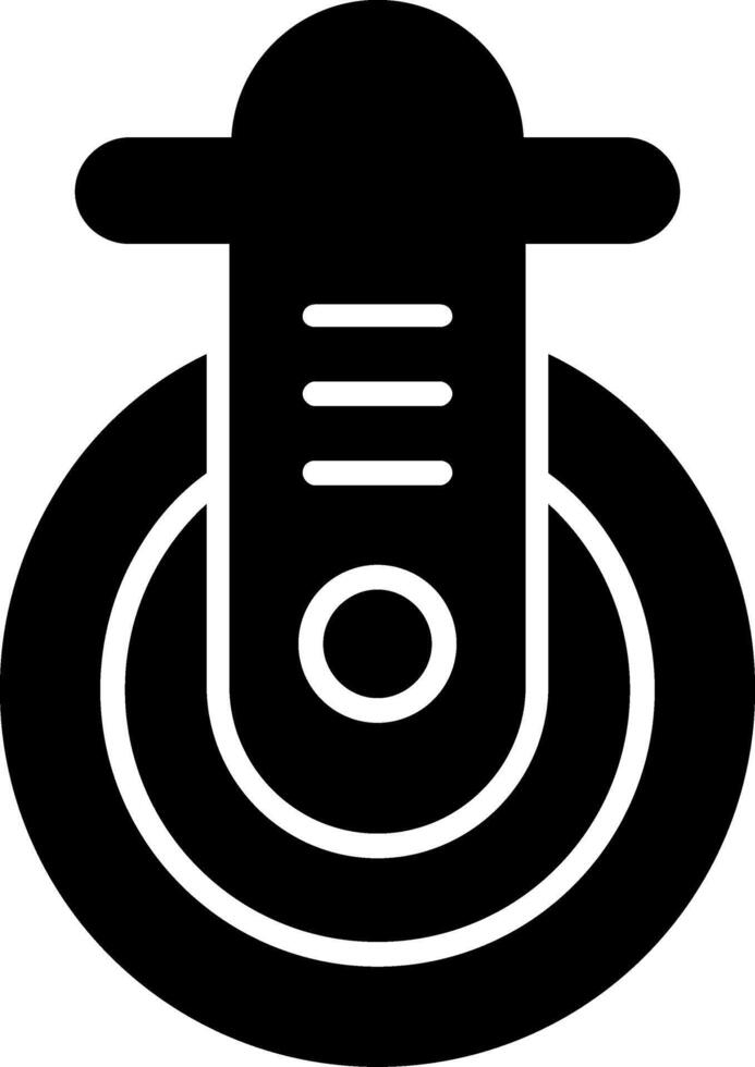 Caster Glyph Icon vector