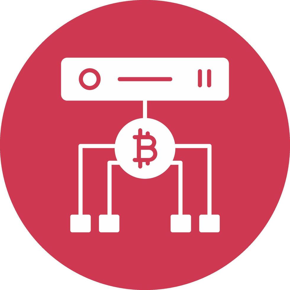 Data Volume Glyph Multi Circle Icon vector