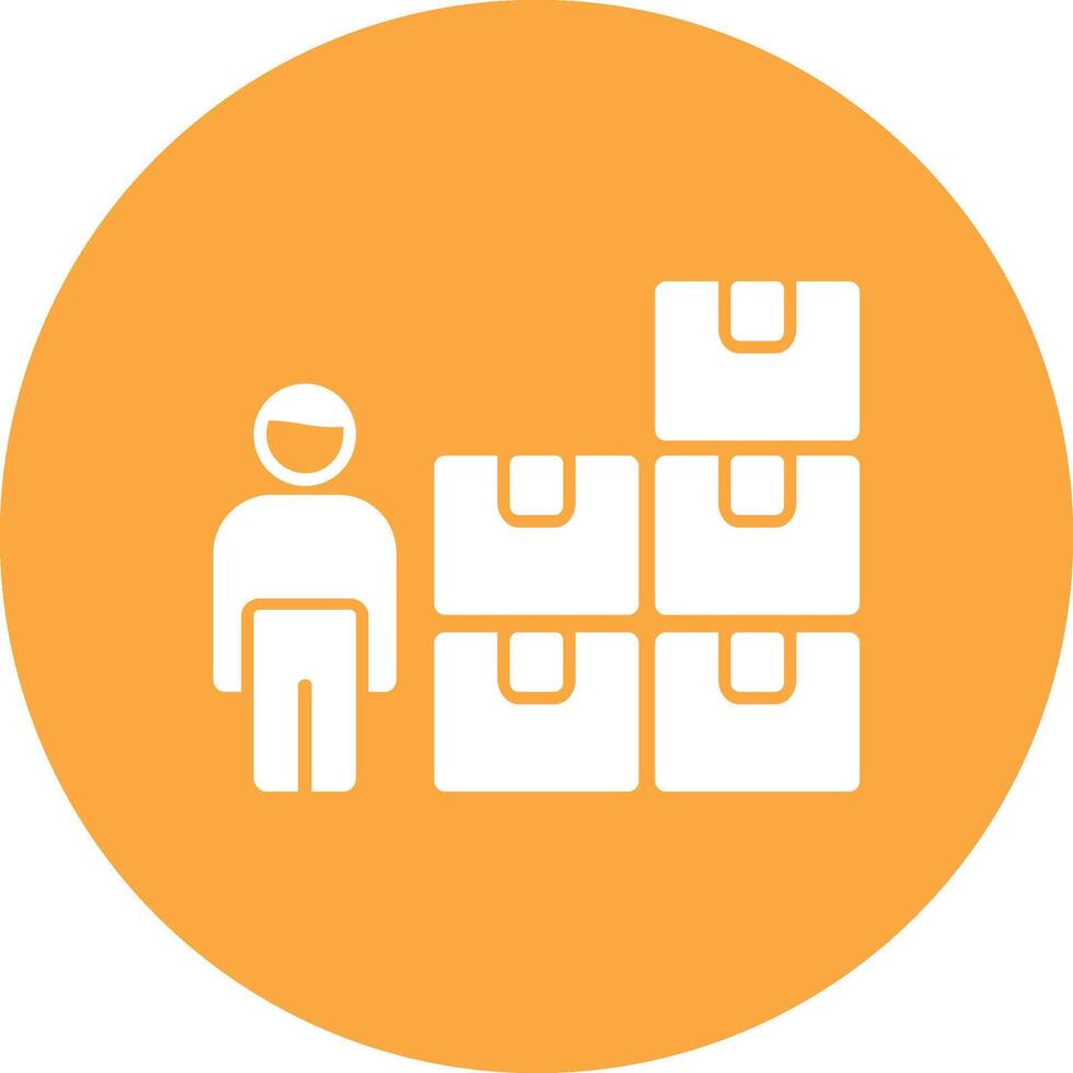 Control Glyph Multi Circle Icon vector