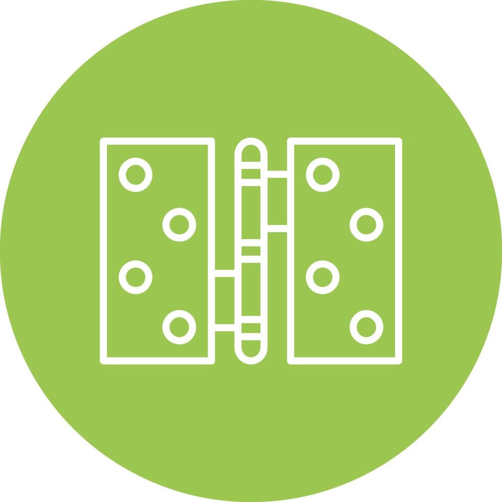 Hinge Line Multi Circle Icon vector
