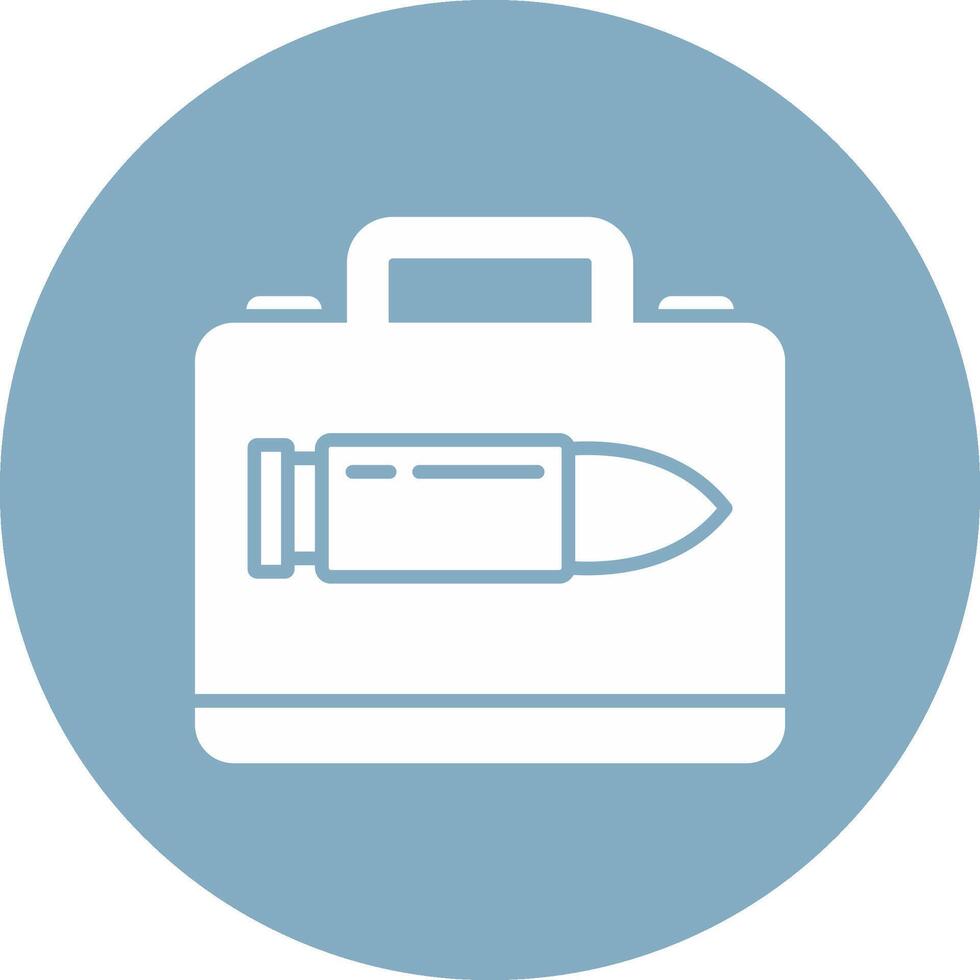 Box Glyph Multi Circle Icon vector