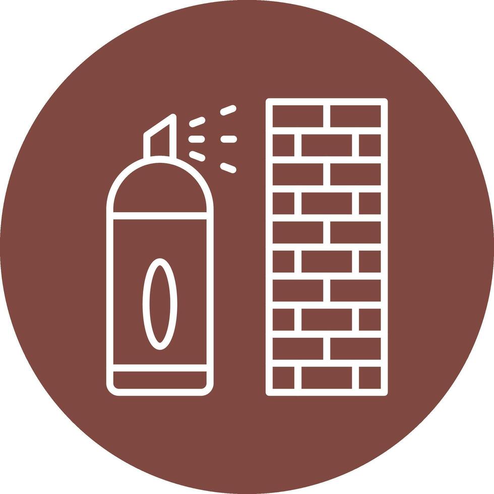 Graffiti Line Multi Circle Icon vector