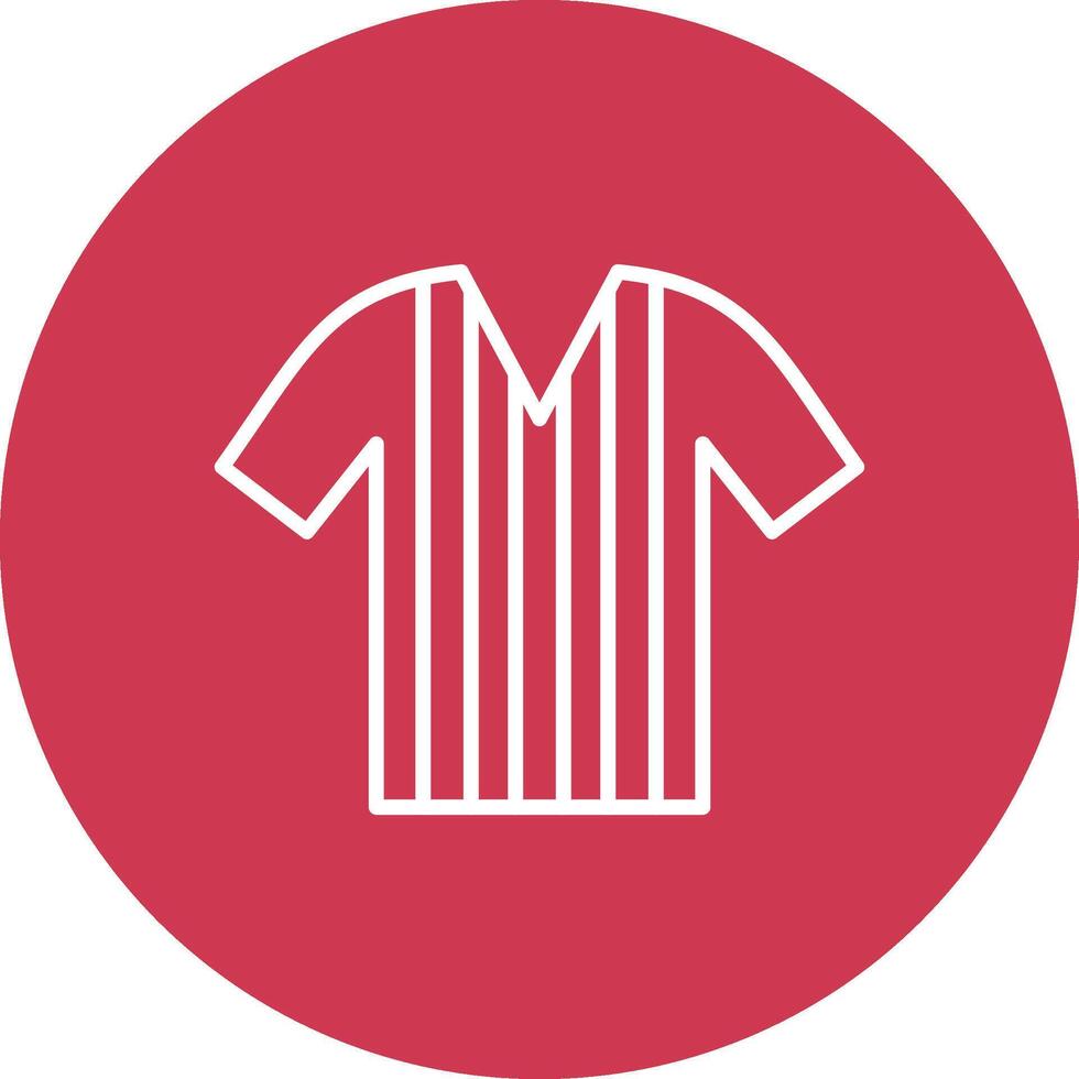 Shirt Line Multi Circle Icon vector