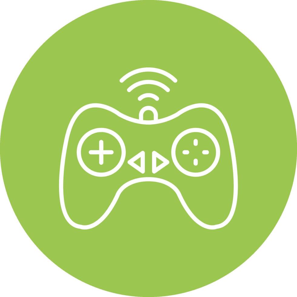 Controller Line Multi Circle Icon vector