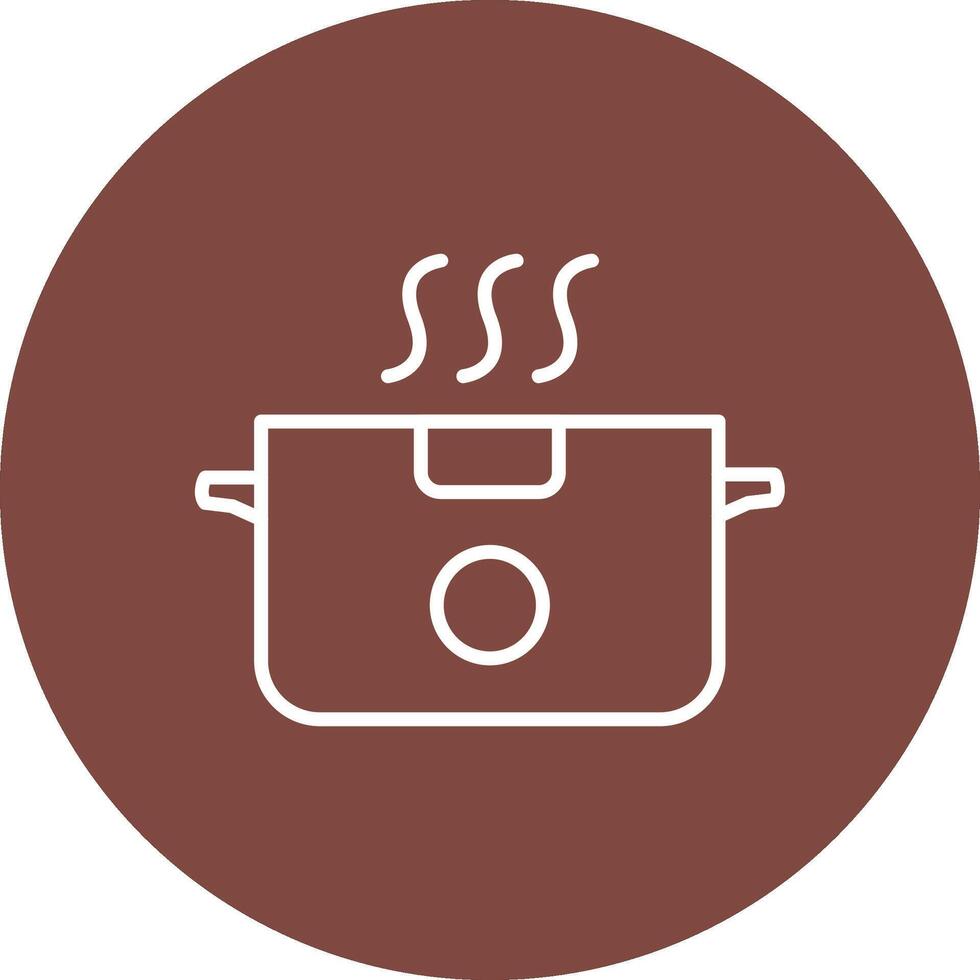 Boiling Line Multi Circle Icon vector