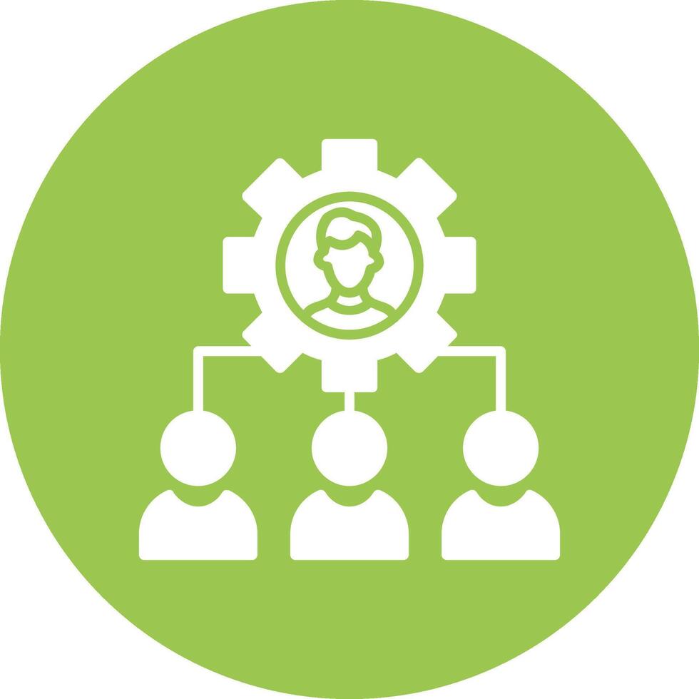 Safety Nuclear Glyph Multi Circle Icon vector
