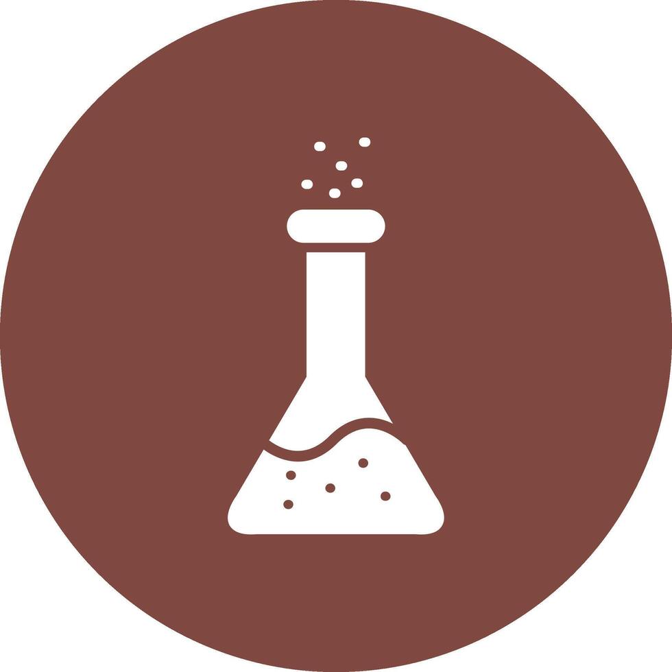 Flask Glyph Multi Circle Icon vector