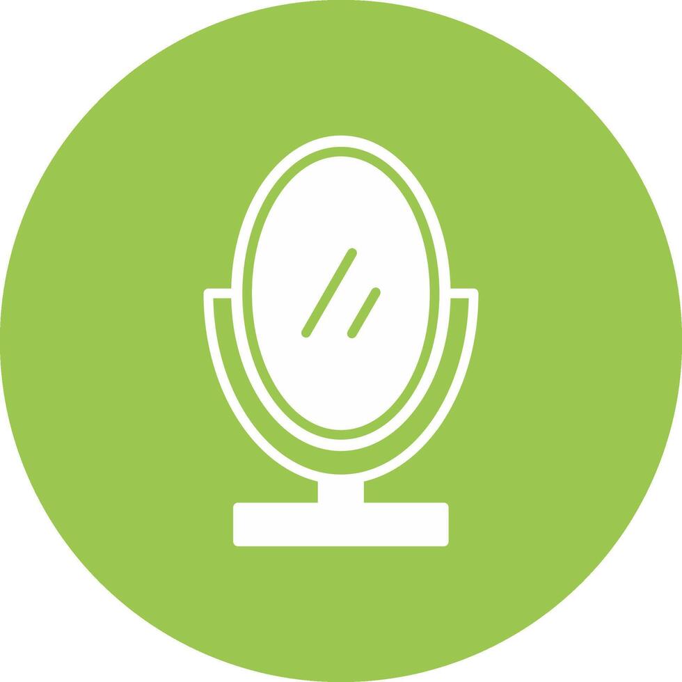 Mirror Glyph Multi Circle Icon vector