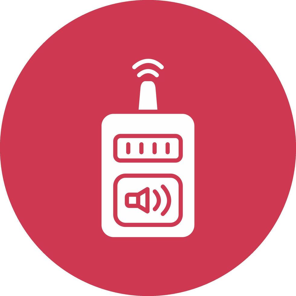Device Glyph Multi Circle Icon vector
