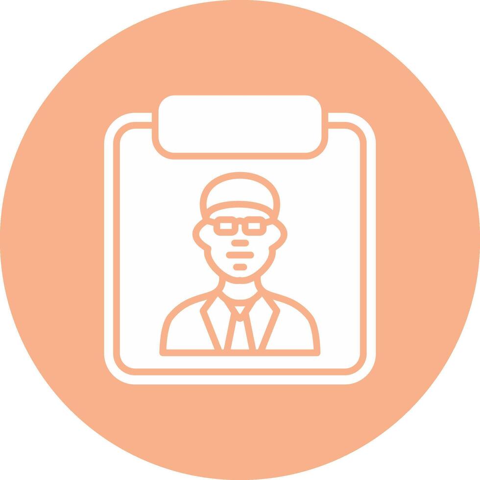 Photo Glyph Multi Circle Icon vector