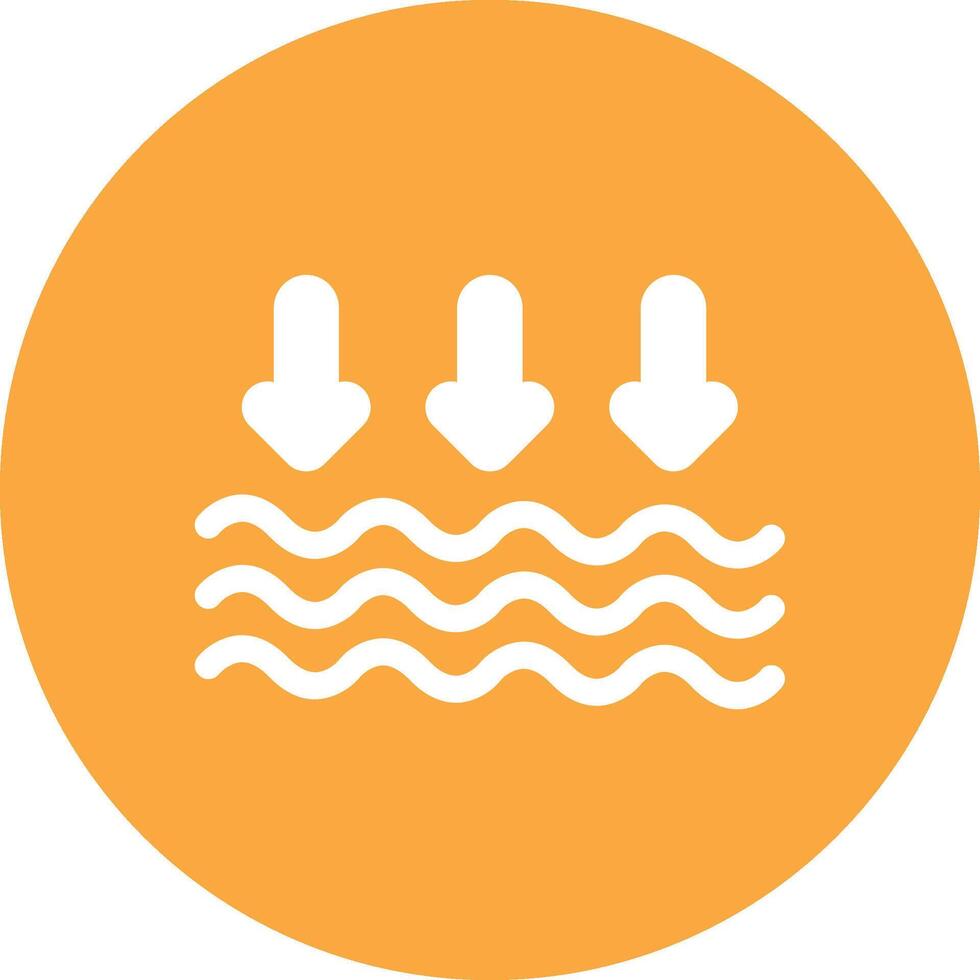 Arrows Glyph Multi Circle Icon vector