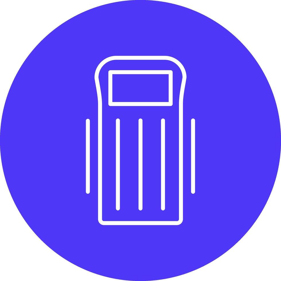 Float Line Multi Circle Icon vector
