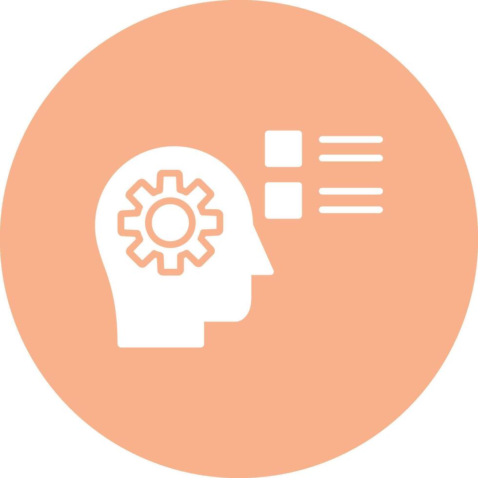 Skill Glyph Multi Circle Icon vector