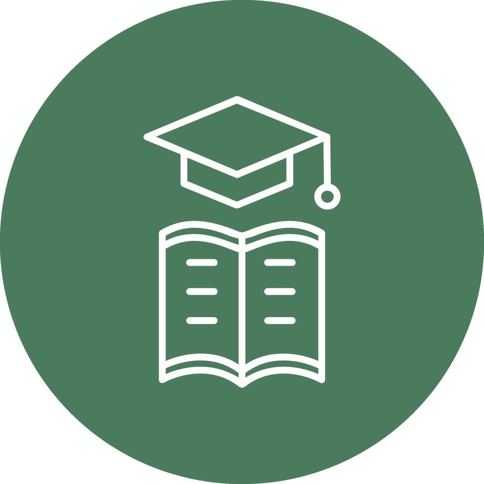 Learning Management Line Multi Circle Icon vector