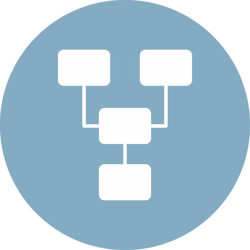 Organize Glyph Multi Circle Icon vector