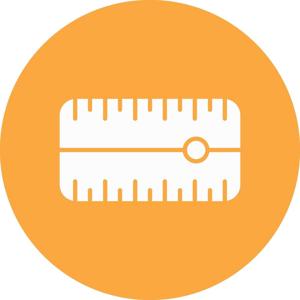 Dial Glyph Multi Circle Icon vector