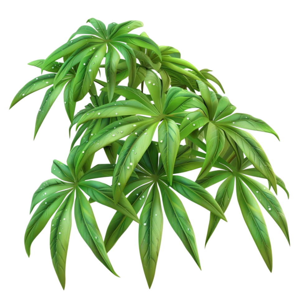 Cassava Leaf AI-Generative png